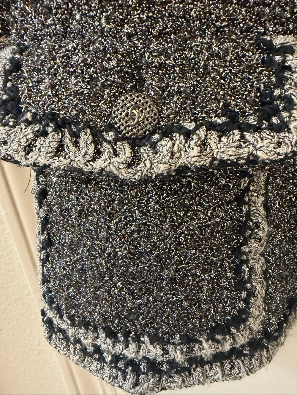 2014 Chanel Metallic Fantasy Tweed Jacket